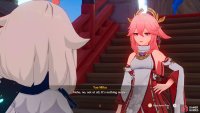 Yae Miko is somewhat busy, although she’ll tell you it’s nothing major.