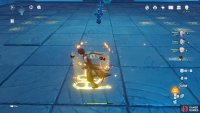 Activate the first rune from the southern group