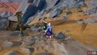 Zhiqiong will be near the first Bedrock Key