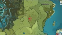 The location of the Secret Treasure is shown in this map