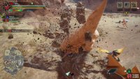 Watch out for when Basarios goes underground, as he could come up and knock you down. 