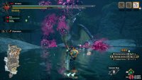 spewing out multiple balls of toxin before hurling out all over the place.