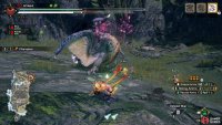Chameleos will push its chest forward, toxin coming from its mouth