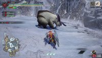 Fighting Lagombi in the Frost Islands