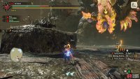 Narwa will hang upside down for a second