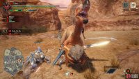 and aim for Kulu’s back or side when he’s holding a stone. 