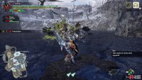to knock it to the ground and force it to lose its size.