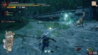 Here, the Great Izuchi is preparing for a charging attack.