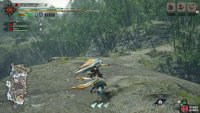 This will cancel the move, changing it into an Element Up Roundslash