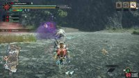It’ll then slam its tail, creating a small cloud of poison in front.