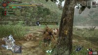3. On a tree behind the great pyramid near areas 2 and 3.
