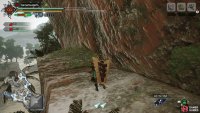 5c. At the ledge overlooking Area 7, drop down to the lower ledges on the right, until you reach the Clear Crystal.