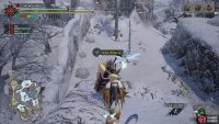 When you use this great wirebug, do a mid-air dodge left (with the B button) near the end of your flight.