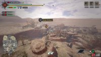 While mid-flight, look for another great wirebug in the air.
