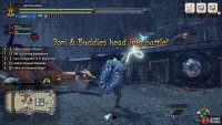 Call on their help to delay the horde from advancing.