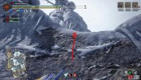 Continue climbing up the rock walls, until it’s too slippery to climb.