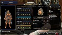 The spooky Mosgharl armor set.