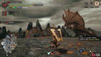 Rathalos turns its body to one side.