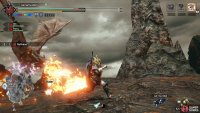 It’ll then breathe fire in a wide arc.