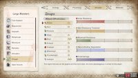 Zinogre’s element and ailment susceptibility.