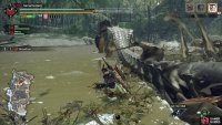 It’ll then slam its tail down directly in front.