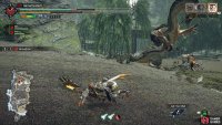 Almudron will raise one of its forelegs, claws outstretched.