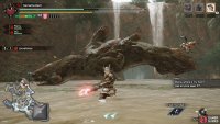 Fighting Jyuratodus in the Flooded Forest.
