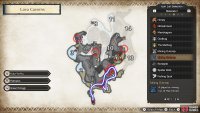 Lava Caverns surface farming route.