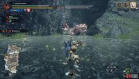 Mizutsune looks sideways, like it might shoulder bash you.