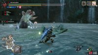 Mizutsune may twist its neck while opening its mouth.