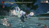 Yellow vapors emerge from Mizutsune’s mouth.