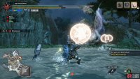 It may then jump backwards while shooting a really big bubble.