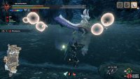 Mizutsune twists its neck so it’s facing backwards.