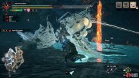 Before slinging itself, Rakna-Kadaki digs a foreclaw into the ground.
