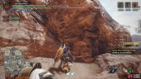 Climb up to the north-facing ledge for this relic.