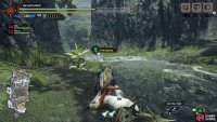 Destination: Top of the waterfall, near Area 6.