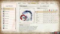 Tobi-Kadachi’s parts/elemental susceptibility.