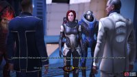Talk to Udina and Anderson to get leads on geth activity in Feros and Noveria.