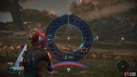 and use abilities on the fly - use the gas bags floating over the swamp as target practice.