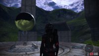 In the southwestern corner of the map you’ll find a Prothean Ruin.