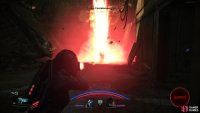 Shoot a canister to punish a sneaky armature,