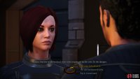You can talk to your crew, and perhaps engage in some flirtation,