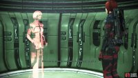 Once repaired, Mira will tell you that you need to get the landlines and reactor working again.