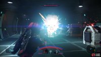 Defeat Alestia, her companion, and her little geth, too.