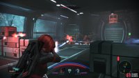Help fight off some rachni at the barricade,