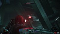 after which you can use biotics to debilitate her and gunfire to finish her off.