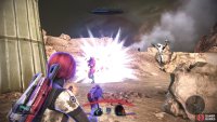 Your passage to the Mining Camp will be contested by many Geth Troopers.