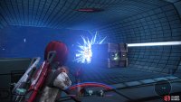 After the Krogan Battlemaster is dead, mopping up the geth is a cinch.