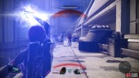 You’ll have to fight across a walkway guarded by three krogan to reach the main base.
