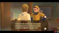 Well, the Loftwing isn’t here, so might as well ask around the plaza.